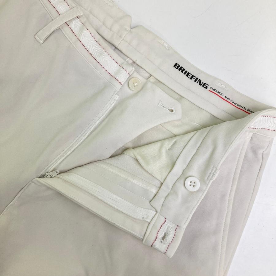 BRIEFING GOLF ブリーフィング BRG183306 ストレッチパンツ ホワイト系