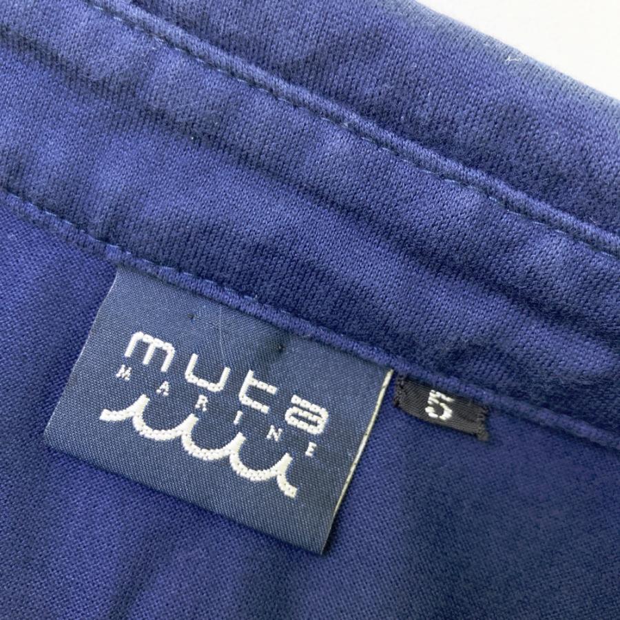MUTA MARINE ムータマリン 半袖ポロシャツ ネイビー系 5 ゴルフウェア