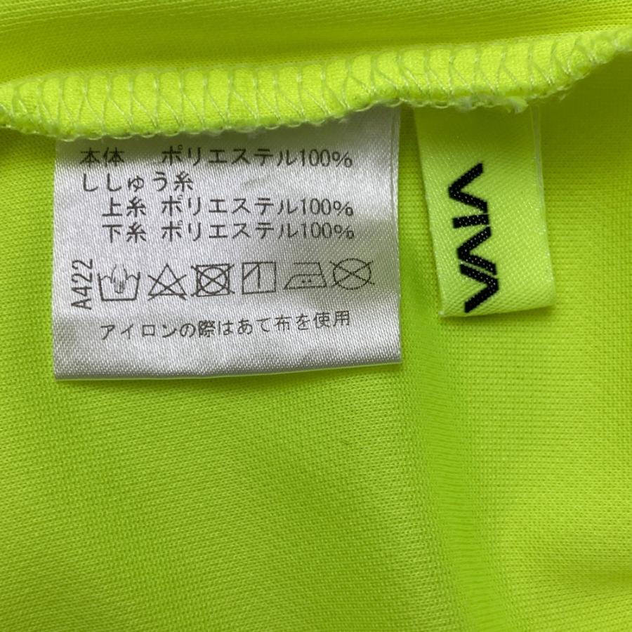 VIVA HEART ビバハート 半袖モックネックTシャツ イエロー系 48 ゴルフ