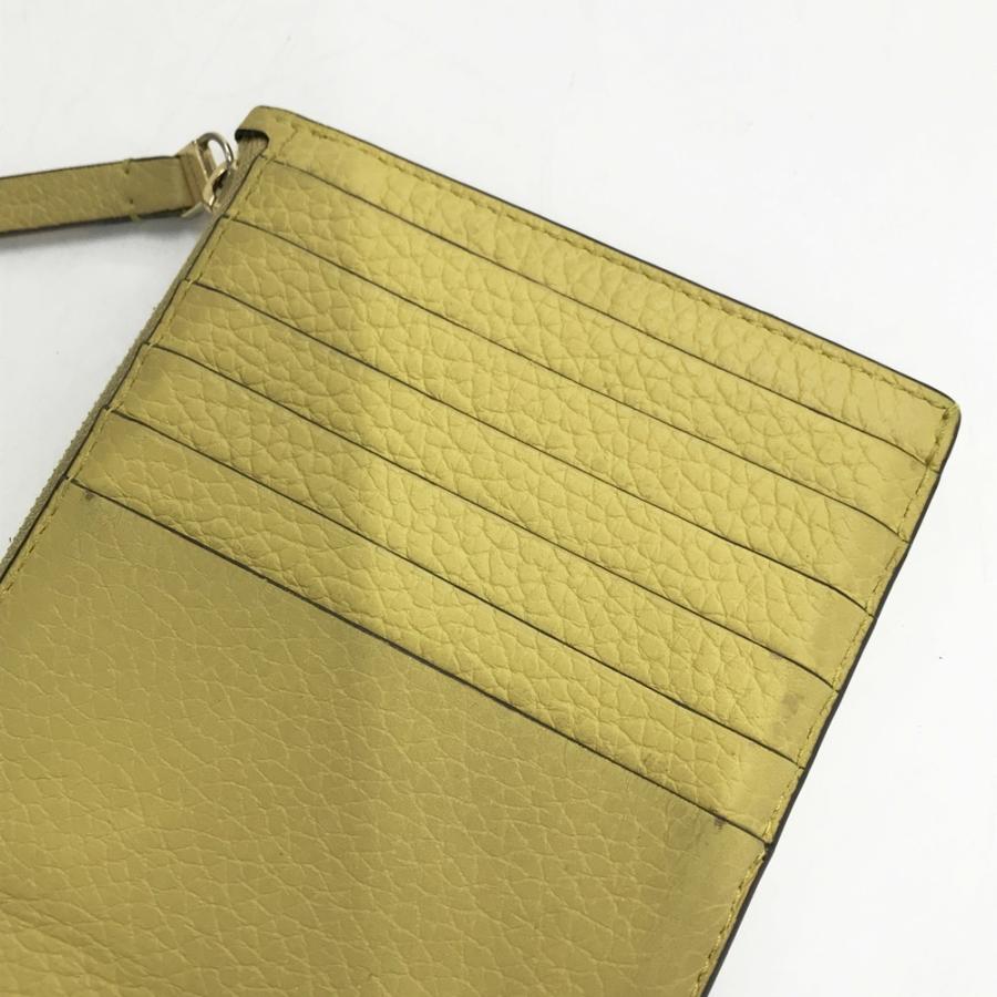 DELVAUX デルボー 財布 コインケース イエロー系 レディース 