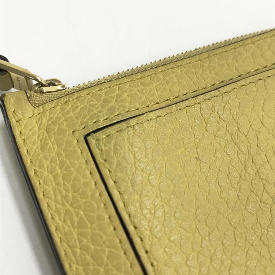 DELVAUX デルボー 財布 コインケース イエロー系 レディース