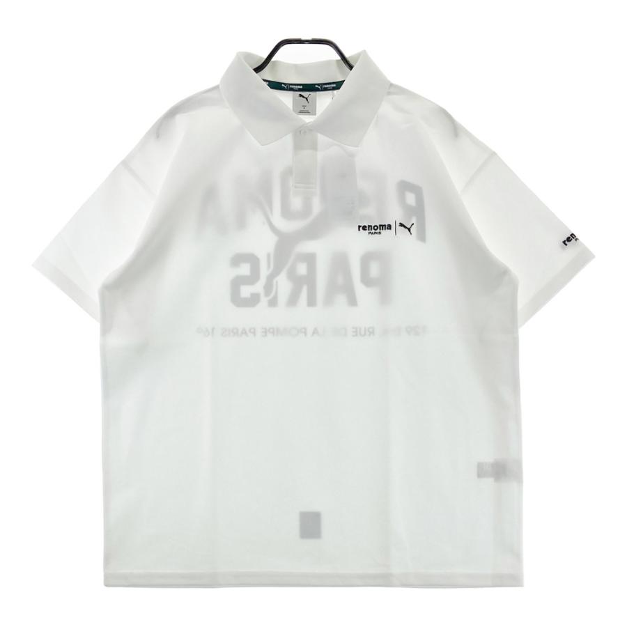 新品】PUMA GOLF プーマゴルフ ×RENOMA 2025年モデル 半袖ポロシャツ