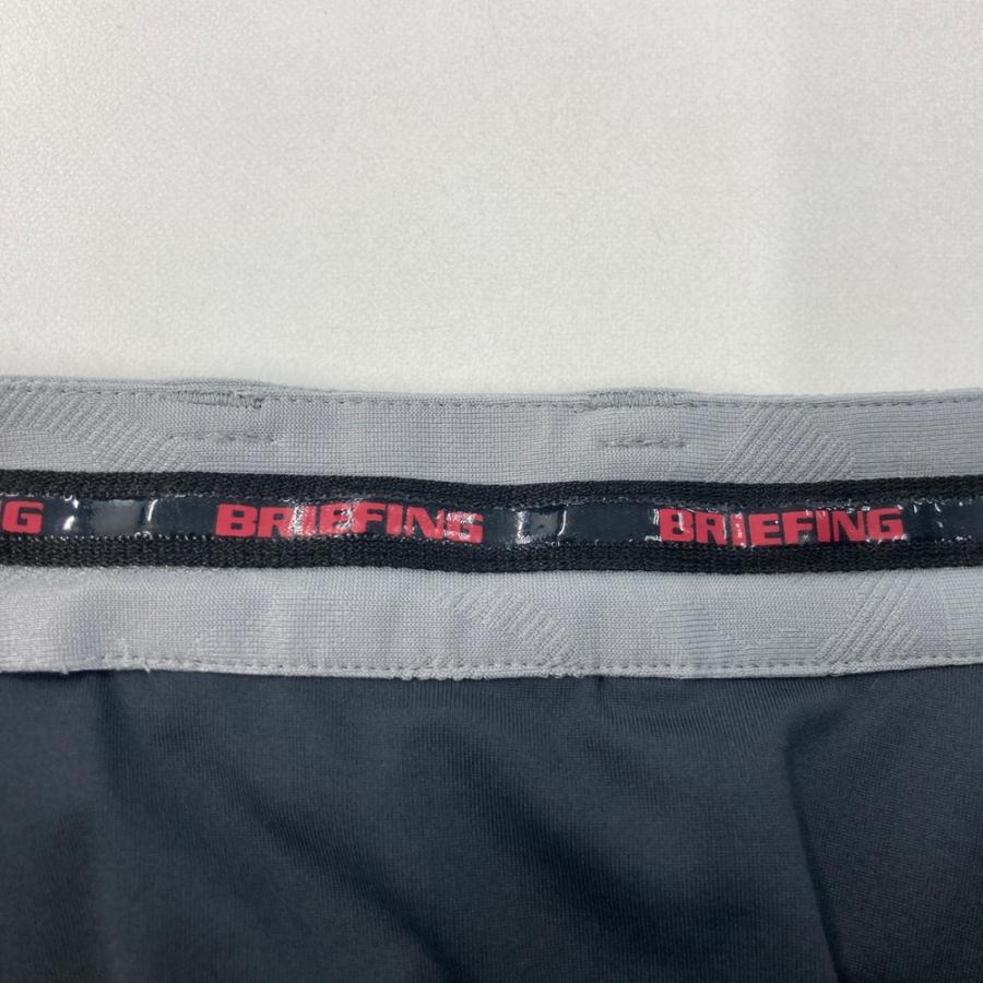 BRIEFING GOLF ブリーフィング  インナー付 プリーツスカート カモフラ柄 グレー系 M ゴルフウェア レディースの画像