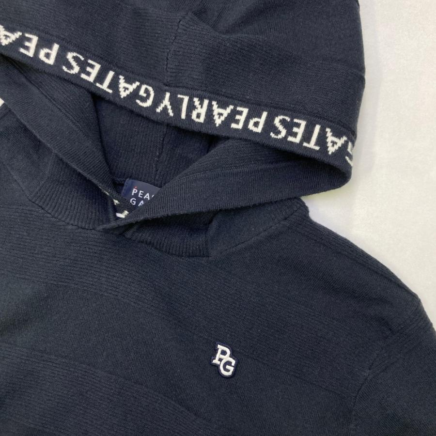 PEARLY GATES パーリーゲイツ 2023年モデル ウール混 ニットパーカー
