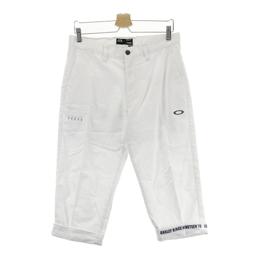 OAKLEY オークリー クロップドパンツ ホワイト系 33 ゴルフウェア