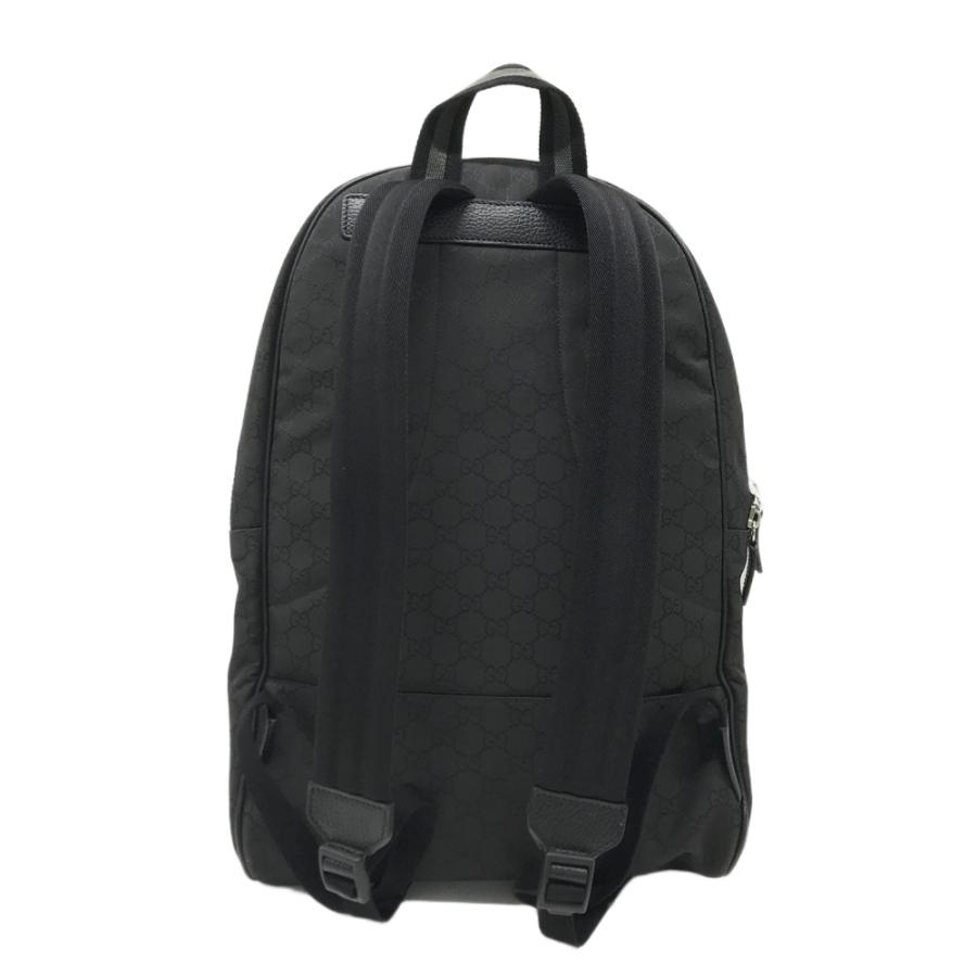 GUCCI ブラック キルティングリュック GUCCI グッチ 449181 リュック バックパック GGナイロン ブラック系