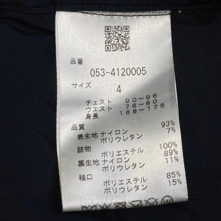 PEARLY GATES パーリーゲイツ ; 2024年モデル フード付 中綿 ジップジャケット ストライプ柄 ネイビー系 4 ゴルフウェア メンズ_8