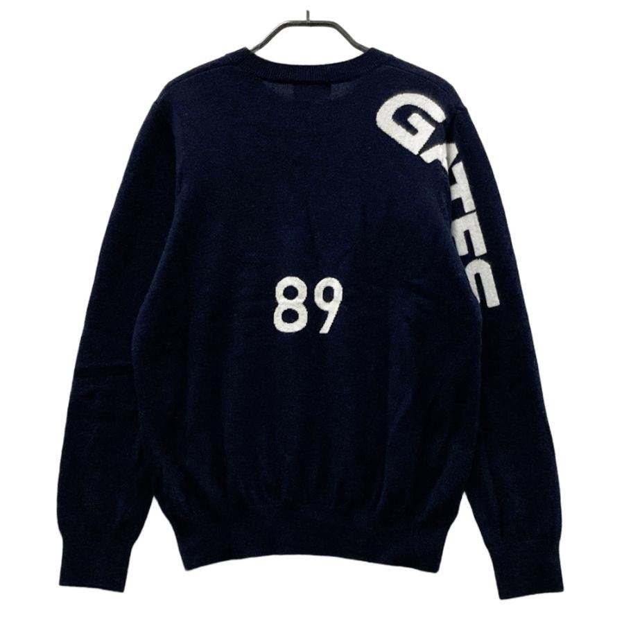 PEARLY GATES パーリーゲイツ 2024年モデル カシミヤ 長袖 ニットセーター  ネイビー系 4 ゴルフウェア メンズ_1