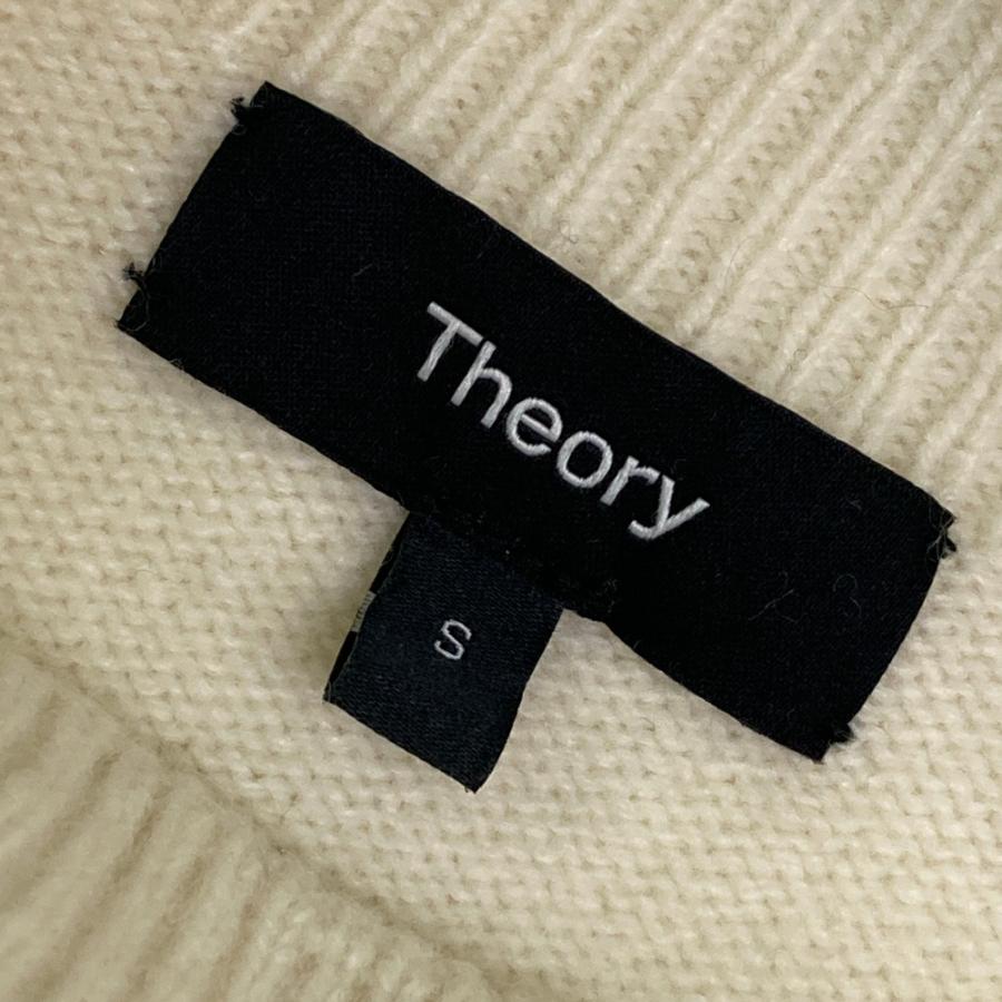 theory セオリー ニットワンピース ホワイト系 S レディース 