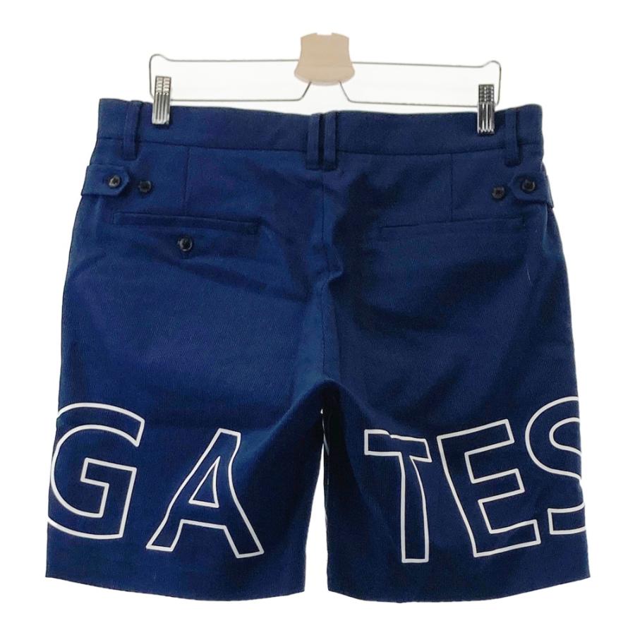 PEARLY GATES パーリーゲイツ ハーフパンツ ビッグロゴ ストライプ柄 