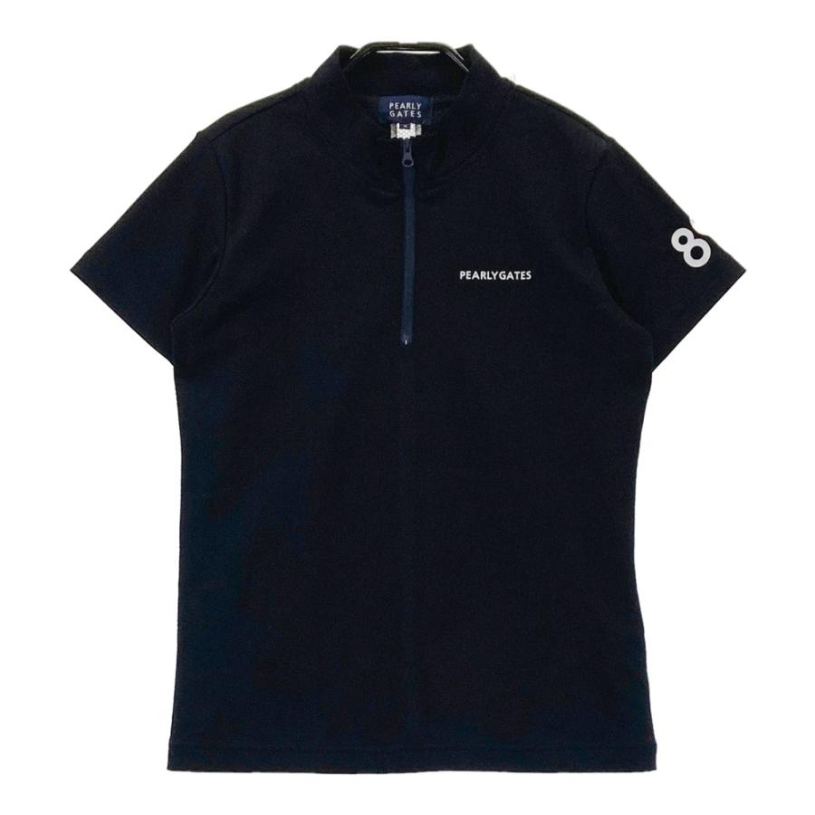 PEARLY GATES パーリーゲイツ 2025年モデル ハーフジップ 半袖Tシャツ