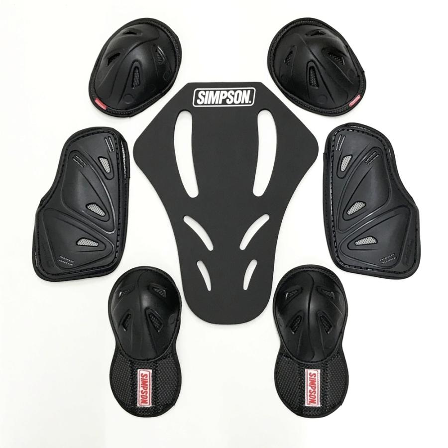 SIMPSON（シンプソン） SJ-8135SP ライディングジャケット ブラック系