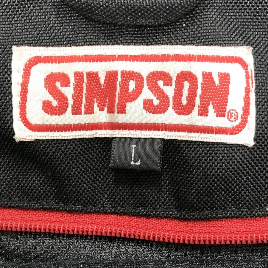 SIMPSON（シンプソン） SJ-8135SP ライディングジャケット ブラック系
