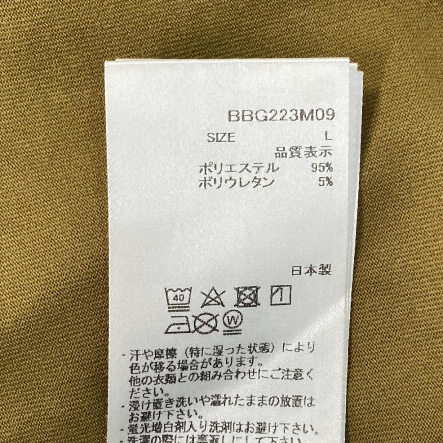 BRIEFING GOLF ブリーフィング 長袖モックネックTシャツ ブラウン系 L