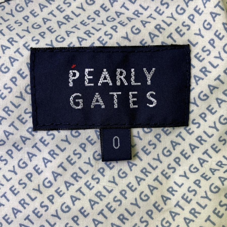 サイズ：0 PEARLY GATES パーリーゲイツ 2024年モデル ストレッチパンツ 総柄 ブラック系 [240101603118] ゴルフウェア レディース ストスト PEARLY GATES（パーリーゲイツ） 2024年モデル ストレッチパンツ 総柄