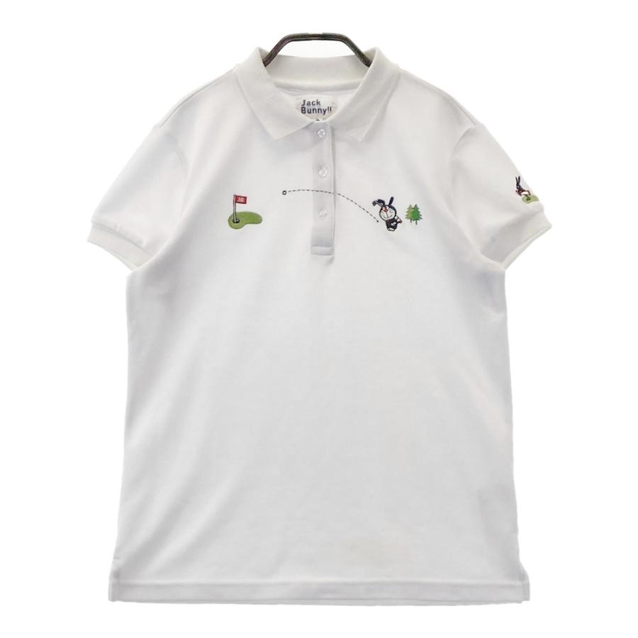 JACK BUNNY ジャックバニー ×ドラえもん 半袖ポロシャツ ホワイト系 2