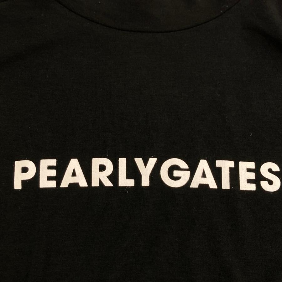 PEARLY GATES パーリーゲイツ ハイネック 長袖Tシャツ ブラック系 3