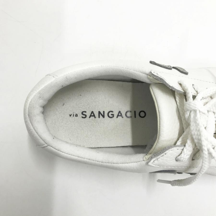 via Sangacio ヴィア サンガチオ にゅ〜ず スニーカー ホワイト系 26.5