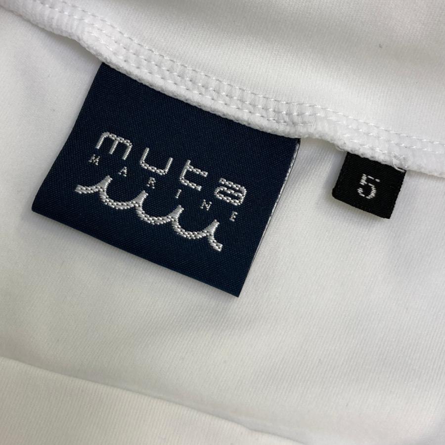 MUTA MARINE ムータマリン 半袖モックネックTシャツ ホワイト系 5