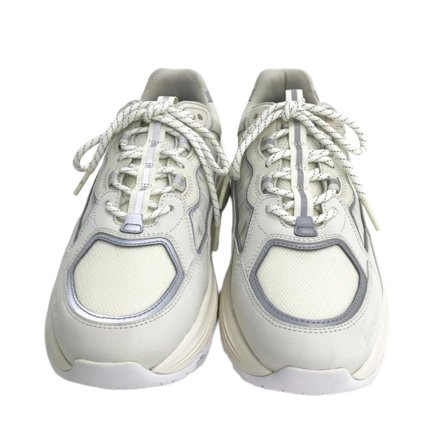 【極美品】モンクレール MONCLER スニーカー LITE RUNNER 42 美品】MONCLER モンクレール スニーカー LITE RUNNER ホワイト系 42