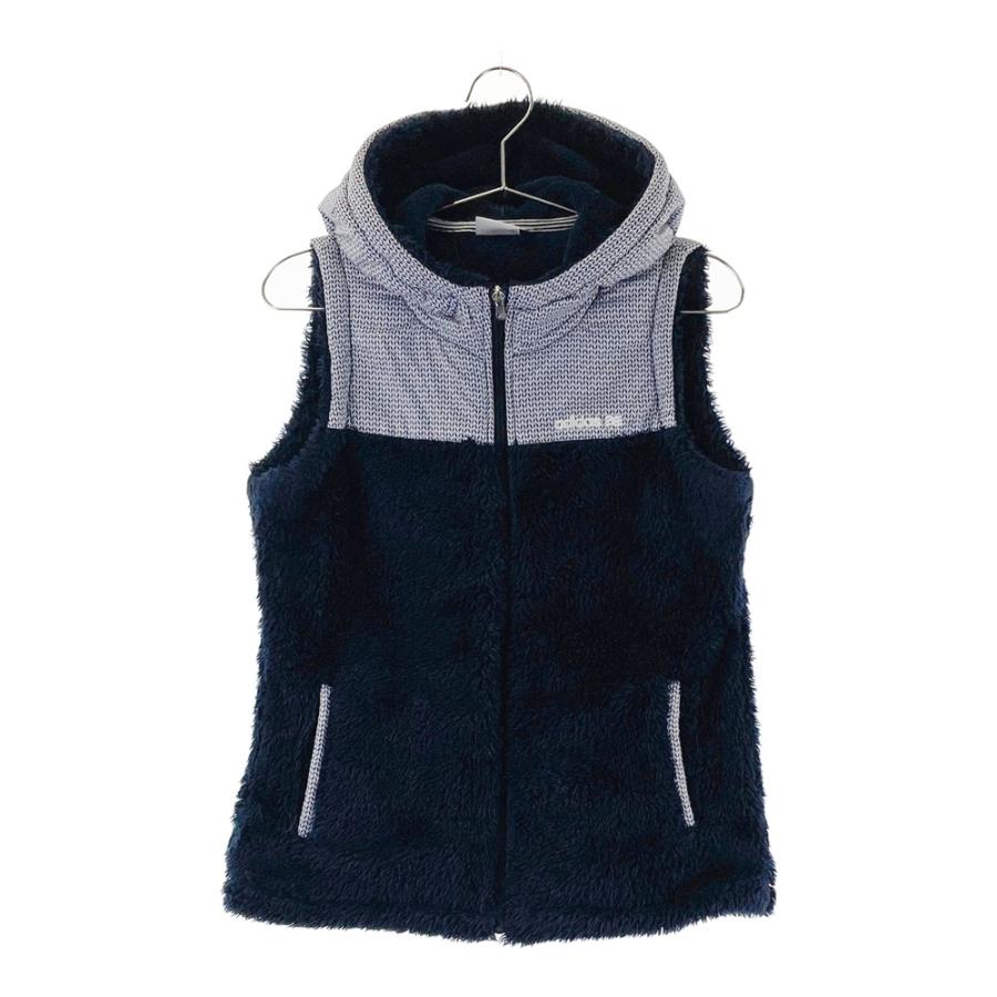 ADIDAS GOLF アディダスゴルフ AF6886 フード付 ボア ジップベスト