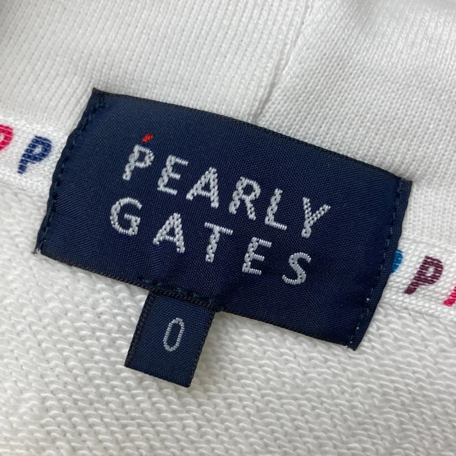 PEARLY GATES パーリーゲイツ 長袖ジップパーカー フロッキー