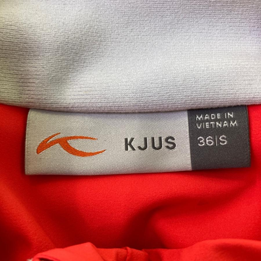 KJUS（チュース） ジップジャケット レッド系 36/S ゴルフウェア