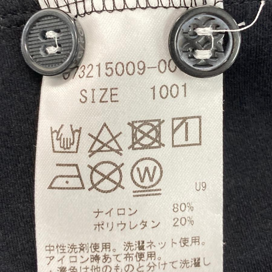 G/FORE ジーフォア 裏起毛 長袖ポロシャツ ブラック系 1 ゴルフウェア