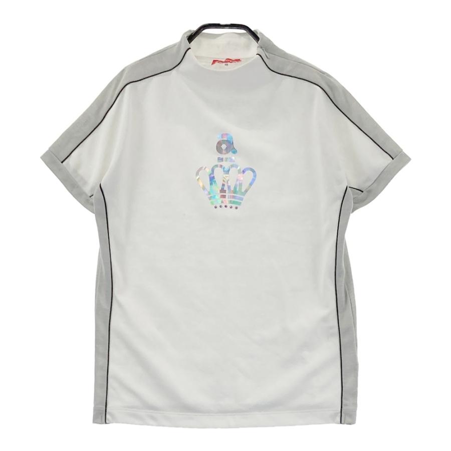 archivio アルチビオ ハイネック 半袖シャツ ホワイト ARCHIVIO アルチビオ ハイネック 半袖Tシャツ ホワイト系 36 ゴルフ
