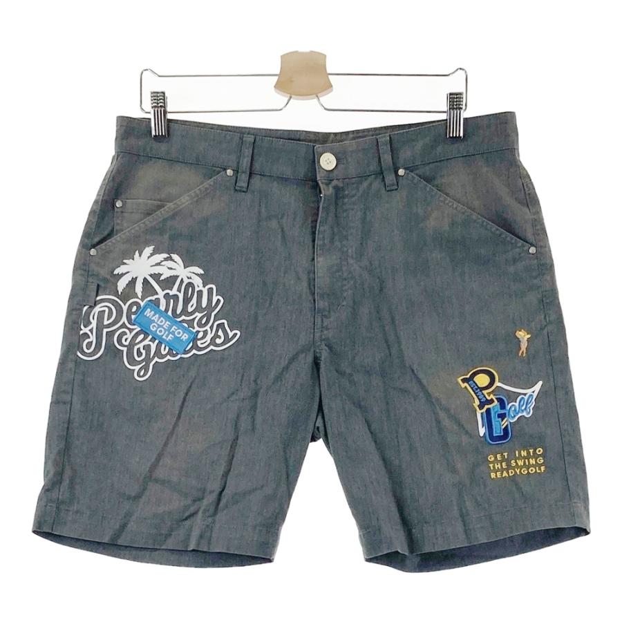 PEARLY GATES パーリーゲイツ ストレッチハーフパンツ グレー系 6