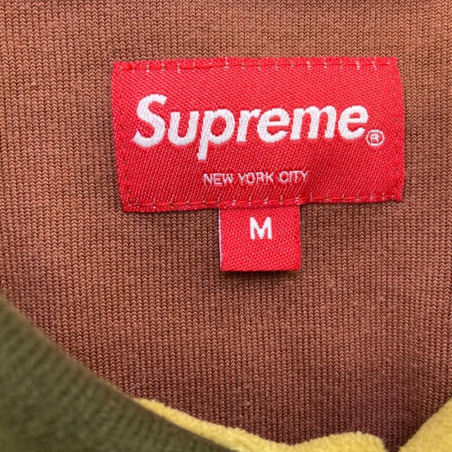 supreme シュプリーム パッチワーク ポロシャツ 関税込 21AW Week12 Supreme Floral Patchwork Velour L/S Polo