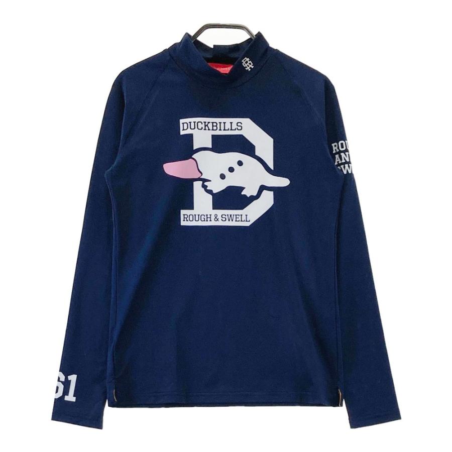 ROUGH&SWELL ラフアンドスウェル ハイネック 長袖Tシャツ カモノハシ