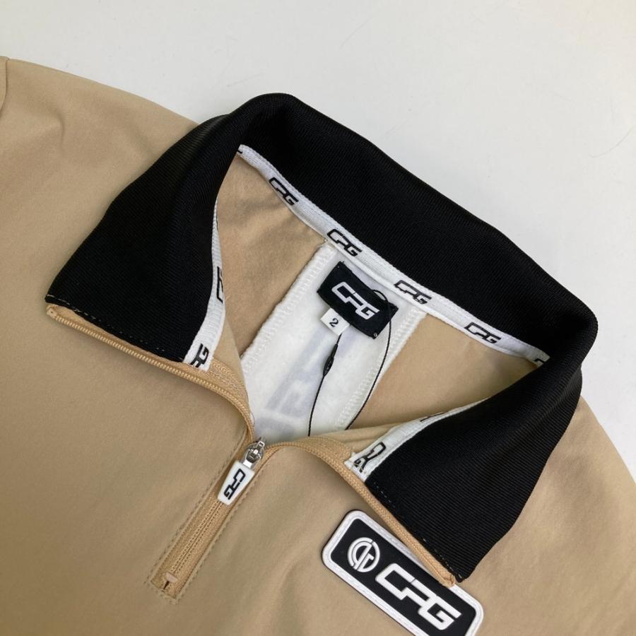 CPG GOLF 【新品】CPG GOLF シーピージーゴルフ 裏起毛 ハーフジップ