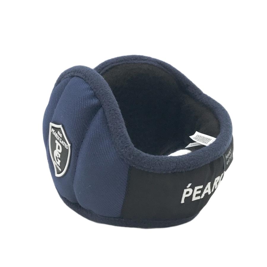 PEARLY GATES パーリーゲイツ イヤーマフ ネイビー系 ゴルフウェア