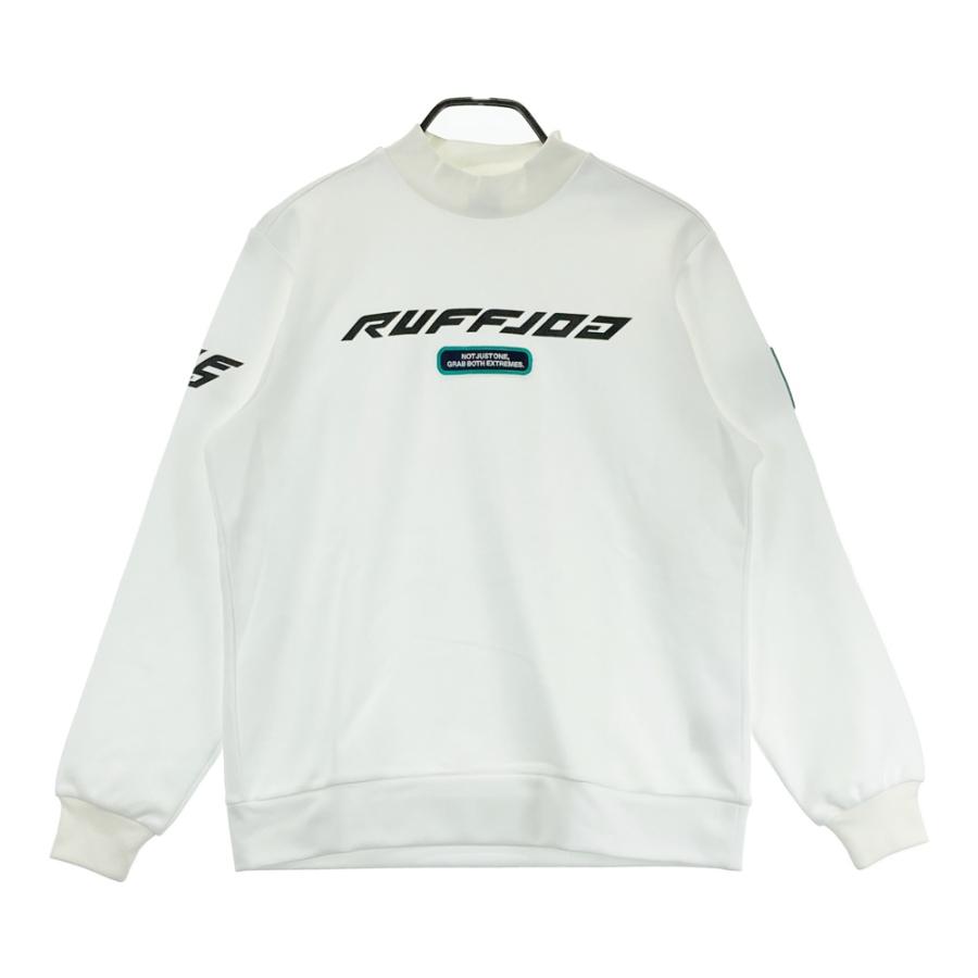 RUFFLOG ラフロッグ モックネックスウェット ホワイト系 S ゴルフ