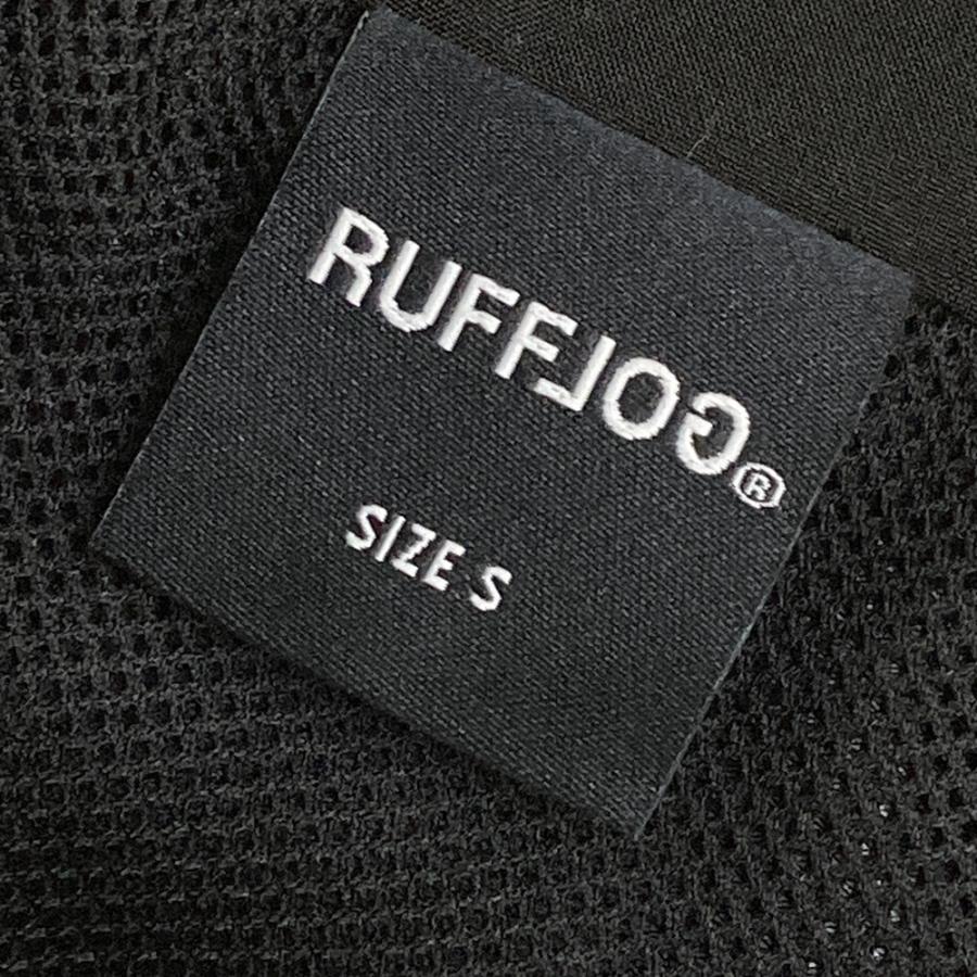RUFFLOG ラフロッグ レインウェア セットアップ ブラック系 S ゴルフ