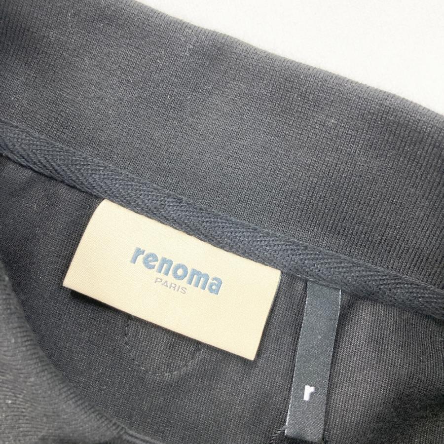 renoma（レノマ） RENOMA GOLF レノマゴルフ 半袖ポロシャツ ブラック