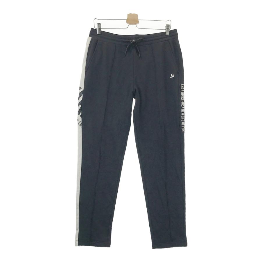 8YARDS ハチヤーズ 裏起毛 ストレッチパンツ ブラック系 2XL ゴルフ