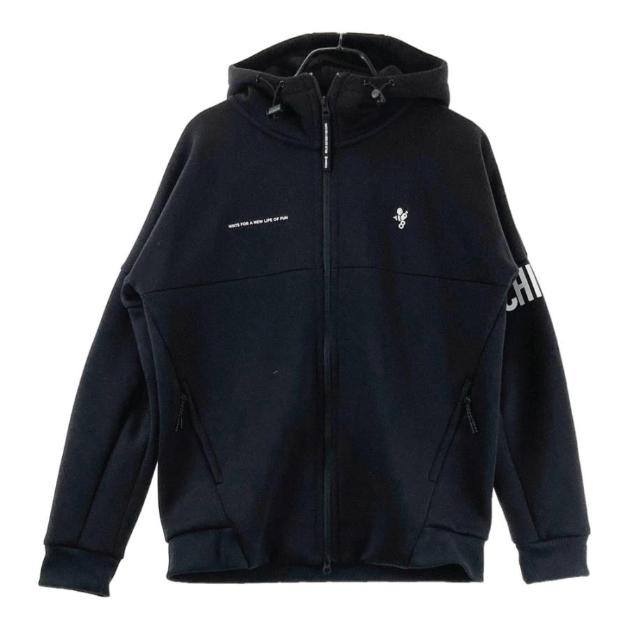 8YARDS ハチヤーズ スウェット ジップパーカー ブラック系 XL ゴルフ