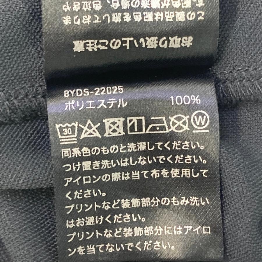 8YARDS ハチヤーズ 半袖ポロシャツ 総柄 ブラック系 2XL ゴルフウェア