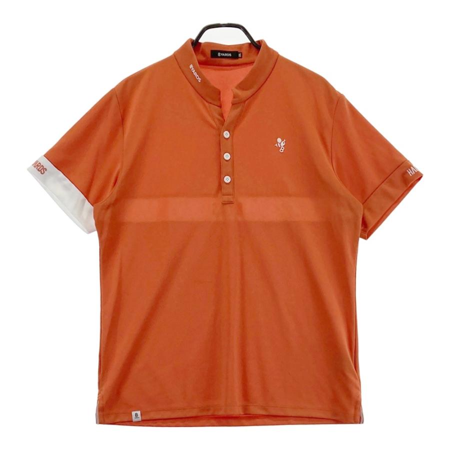 8YARDS ハチヤーズ 半袖Tシャツ オレンジ系 2XL ゴルフウェア メンズ