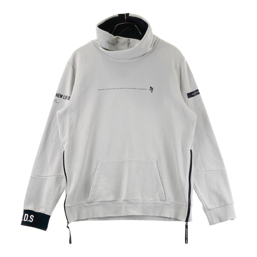 8YARDS ブラック ハイネック トレーナー 8YARDS ハチヤーズ ハイネック スウェットトレーナー グレー系 XL