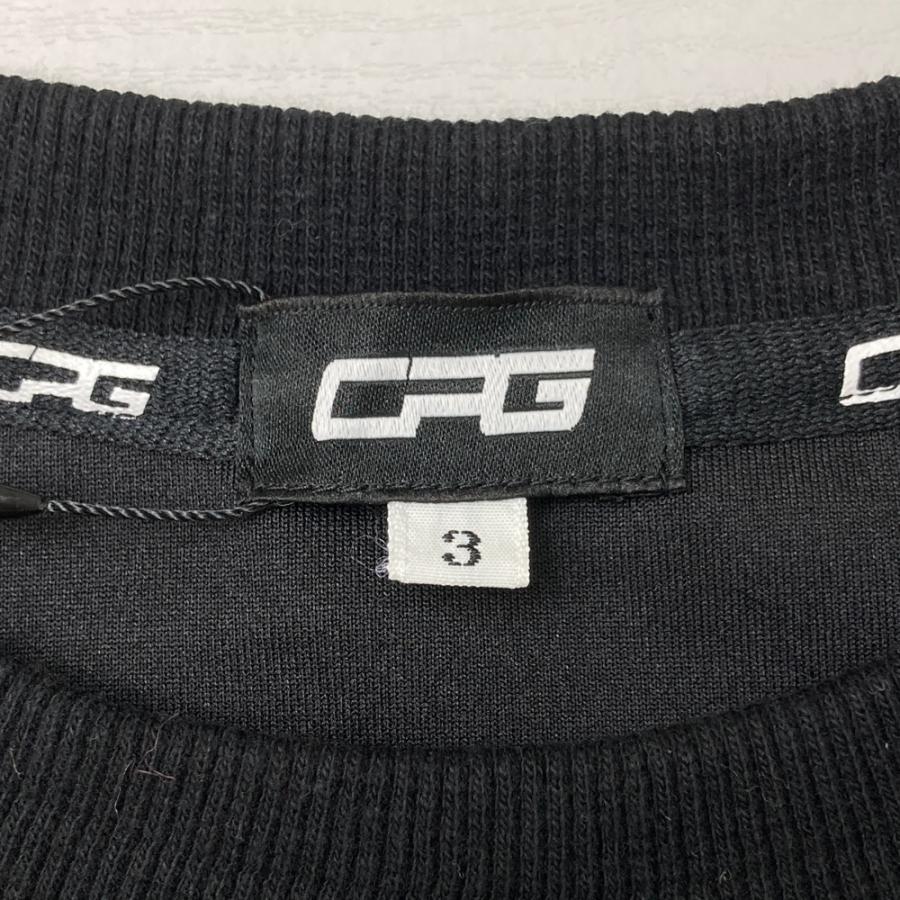 CPG GOLF 【新品】黒色長袖トレーナー 新品】CPG GOLF シーピージーゴルフ 長袖 スウェットトレーナー
