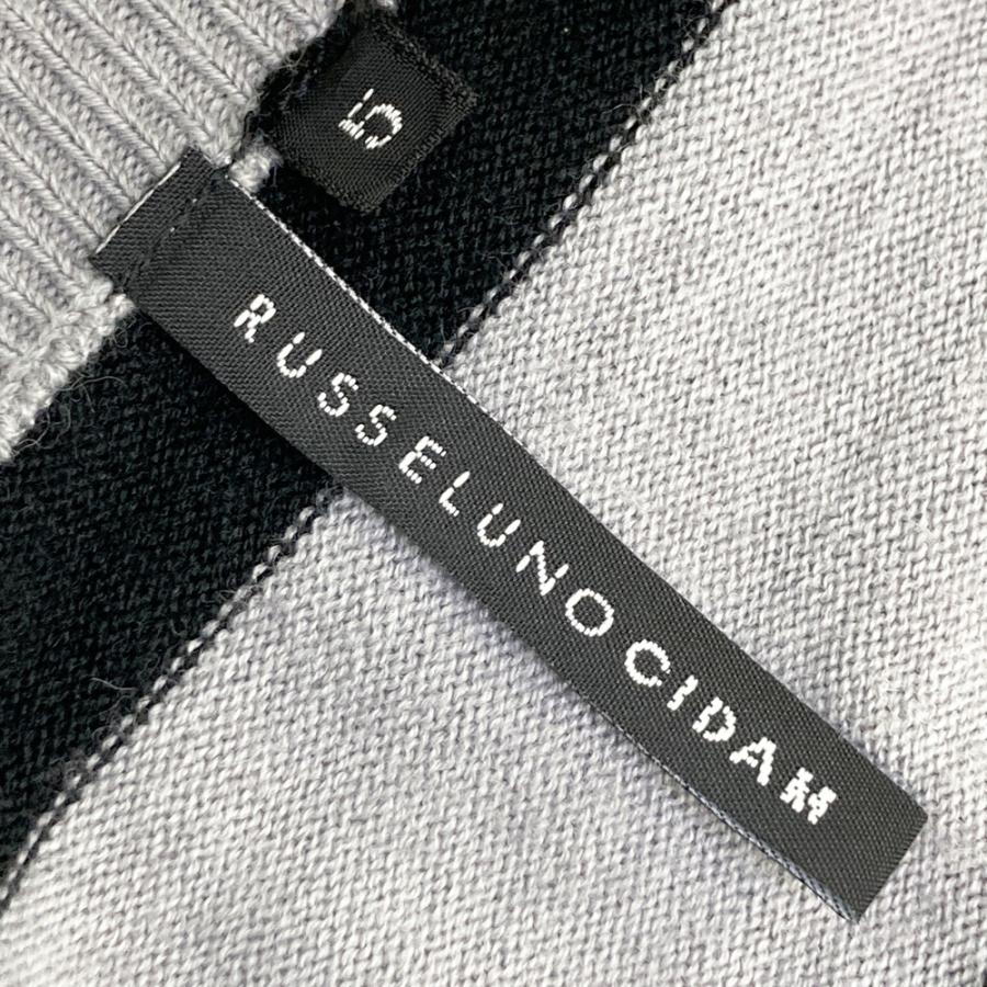 Russeluno ゴルフウェア ニット セーター ボーダー 正規代理店