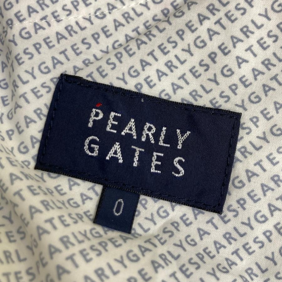 PEARLY GATES パーリーゲイツ 2025年モデル 裏地付ロングパンツ 総柄 ホワイト系 0 ゴルフウェア レディース_5