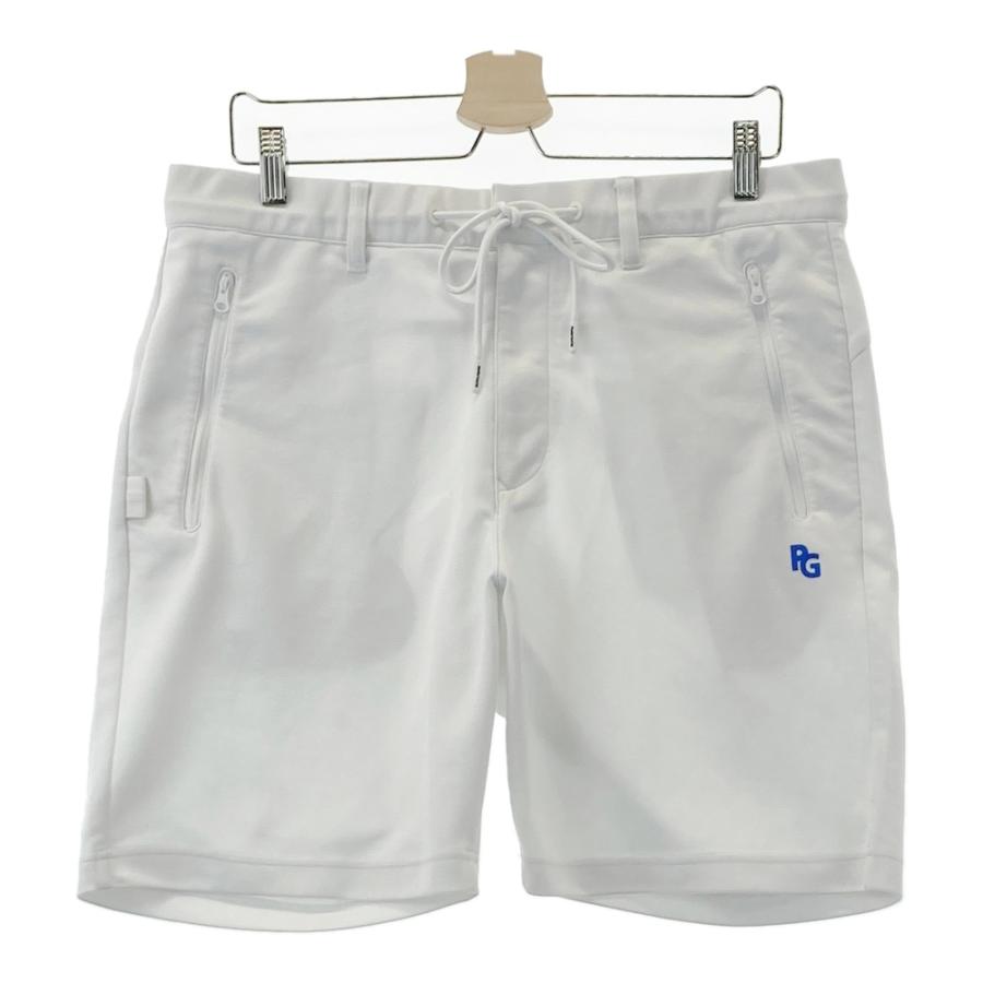 ★PEARLY 半袖 【新品】パーリーゲイツ GATES（パーリーゲイツ） PEARLY サイズ6 GATES★美品♪ロゴハーフパンツ＆ポロシャツ メンズウェア