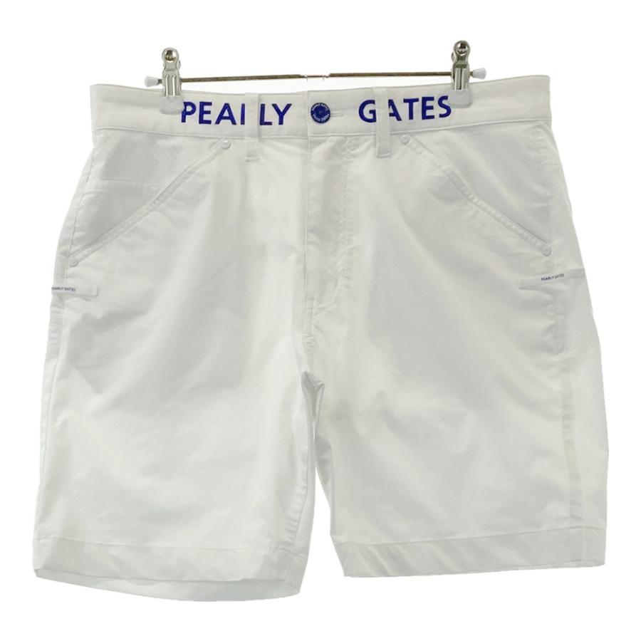 PEARLY GATES メンズゴルフ GATES PEARLY ホワイト ハーフパンツ パーリーゲイツ ホワイト（4）【中古】 ハーフパンツ メンズウェア