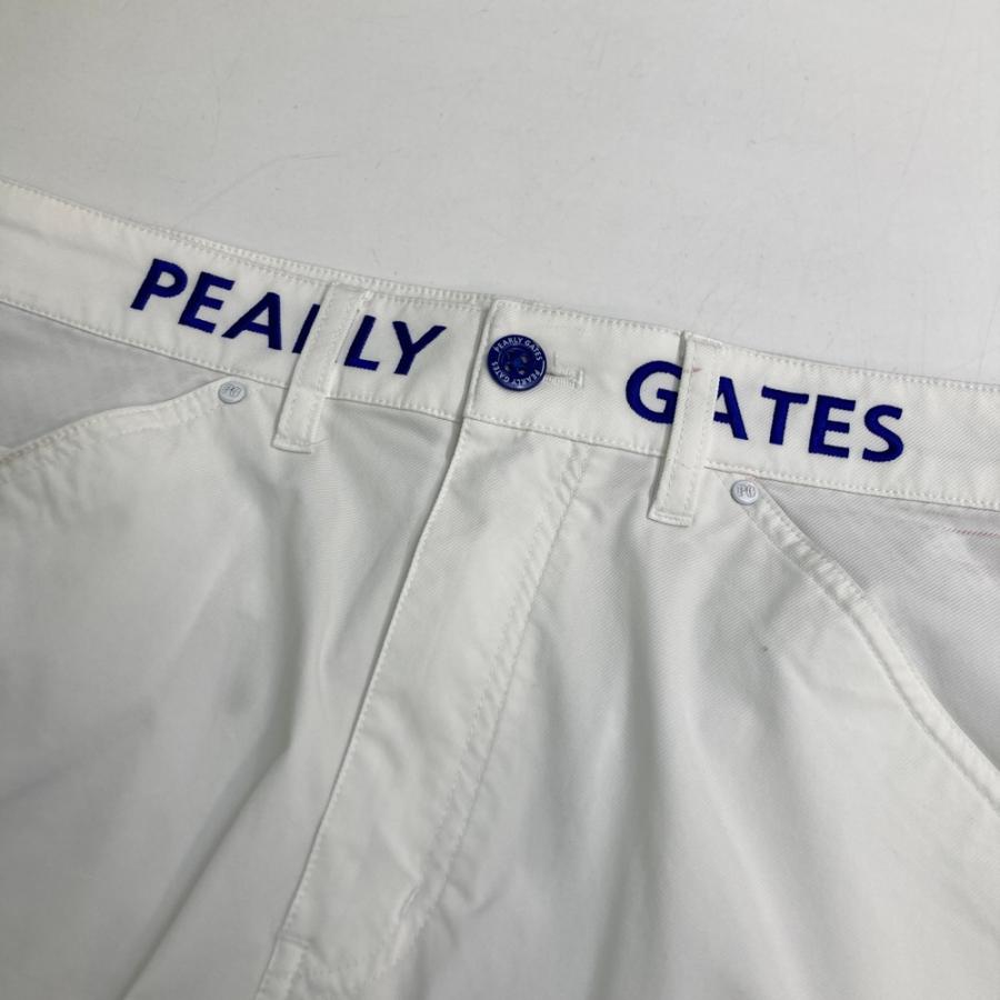 PEARLY GATES パーリーゲイツ ハーフパンツ ホワイト系 4 ゴルフウェア