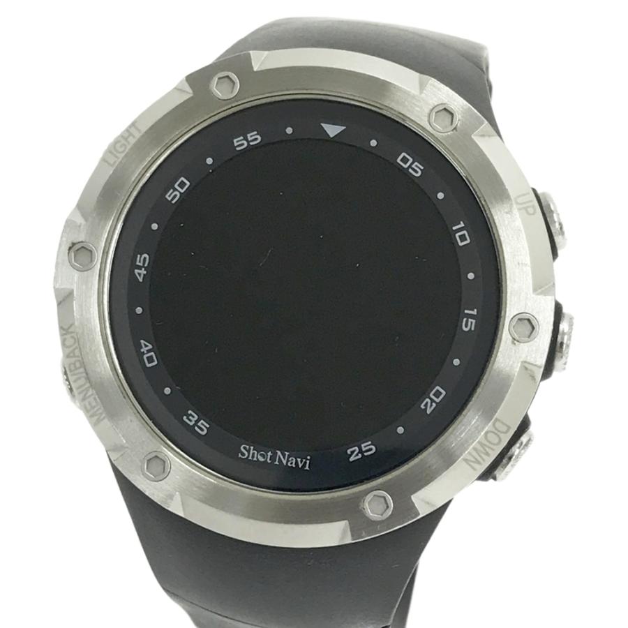 SHOT NAVI ショットナビ W1 Evolve GPSナビ ゴルフウォッチ ブラック系