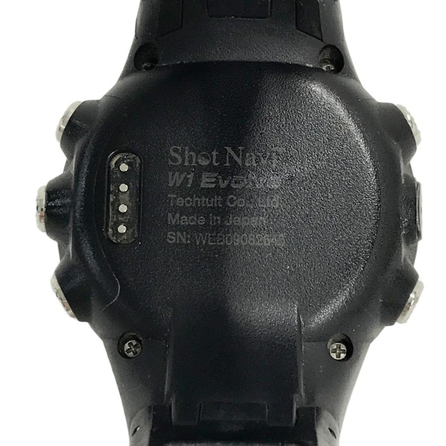 SHOT NAVI ショットナビ W1 Evolve GPSナビ ゴルフウォッチ ブラック系